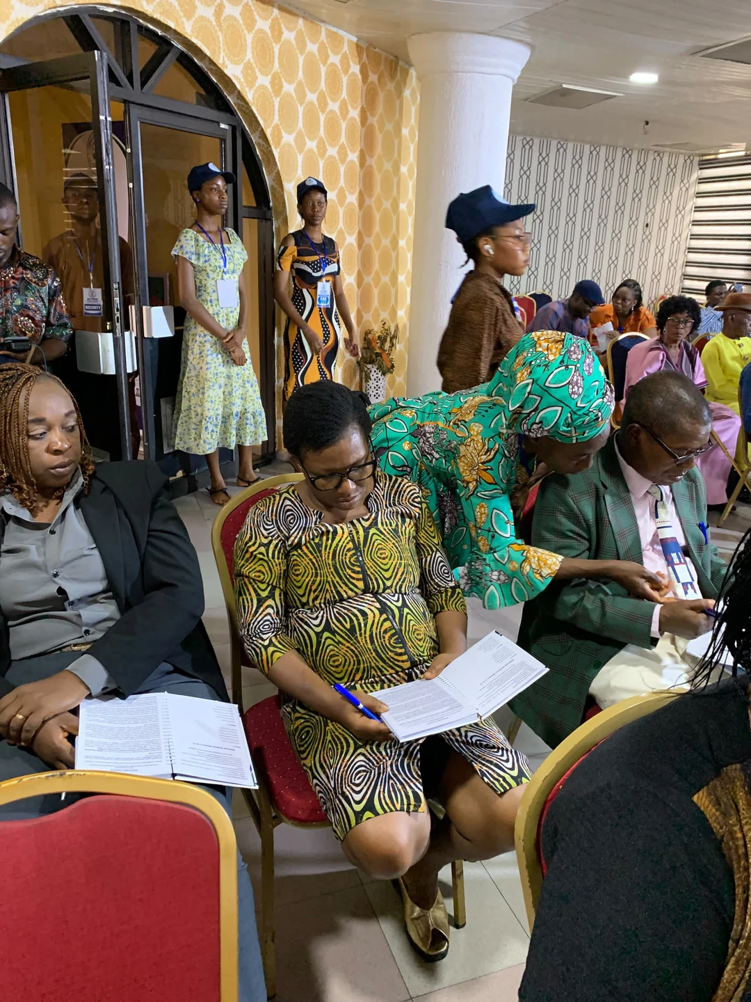 Community participants gathered at a SCVDRI event
