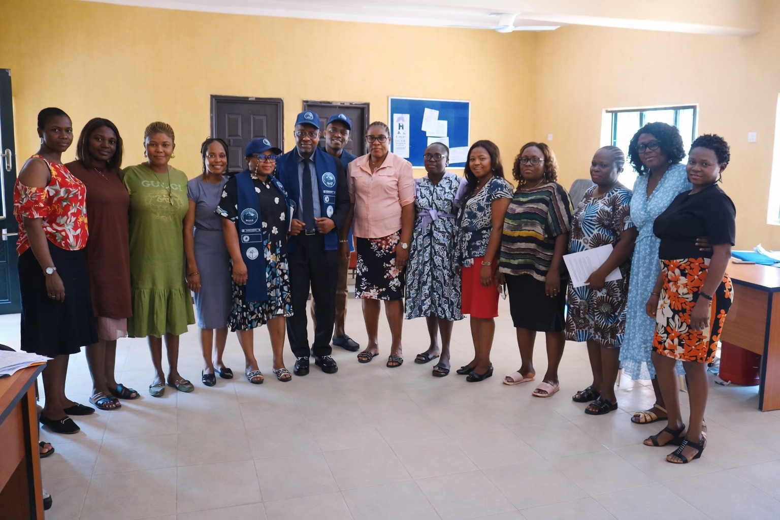 Vision screening in a classroom